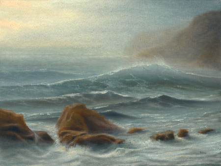 The Next Big Wave oil painting