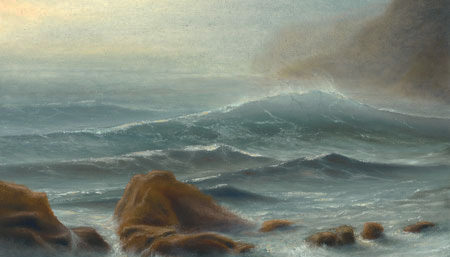 The Next Big Wave oil painting