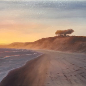 La Selva Beach, 15x30 oil on canvas